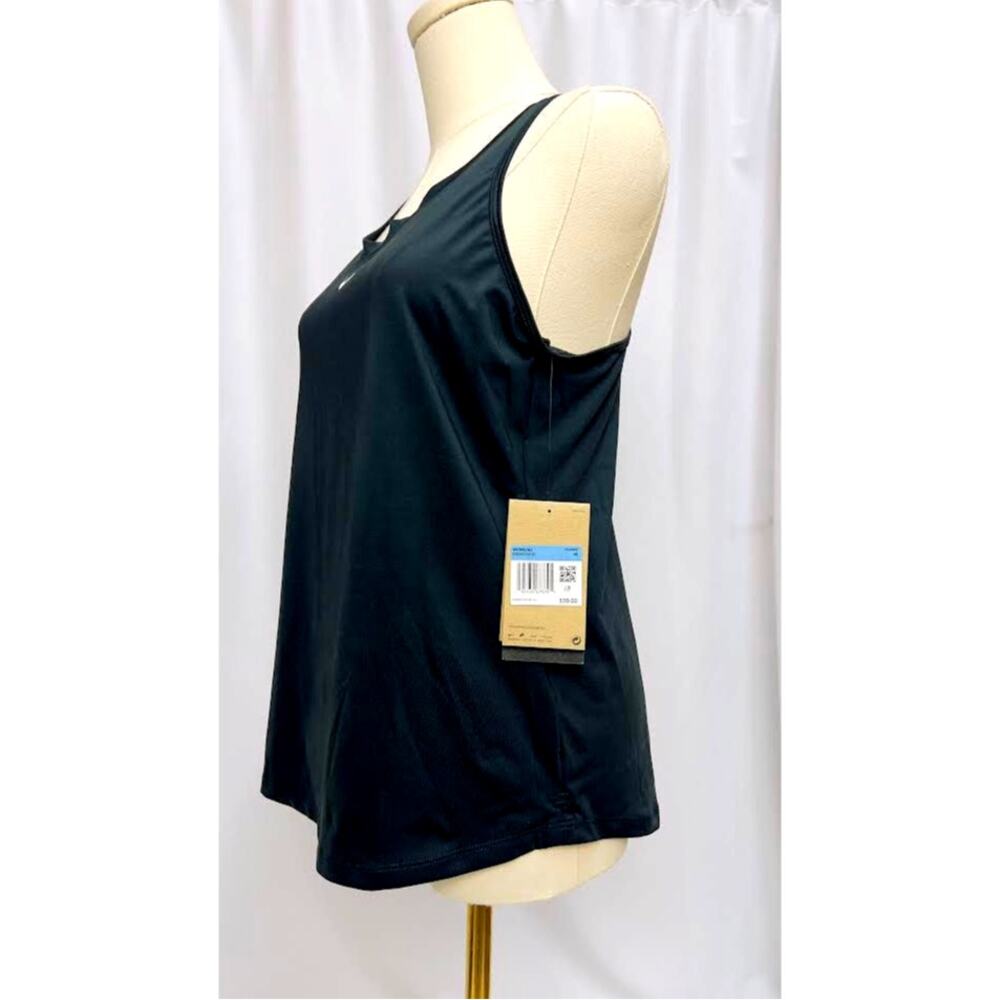NWT! Nike Training One Dri-FIT Tank Top in Black MED - Picture 2 of 11